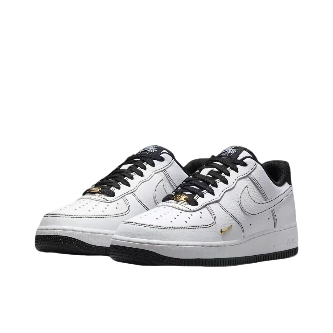 【滔搏联动】NIKE/耐克官方女子黑白air Force 1休闲板鞋IB6543-101