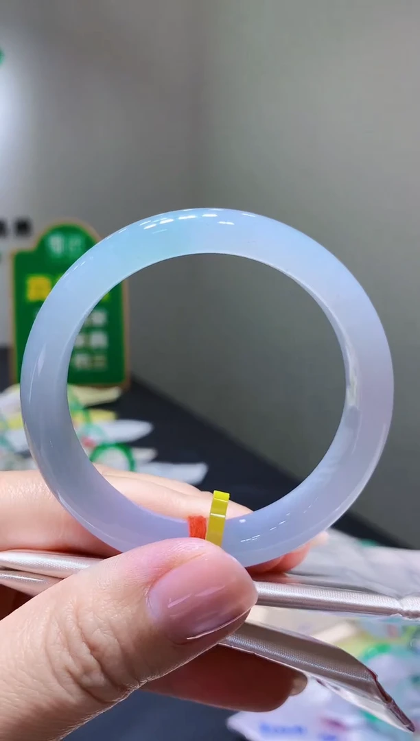 未镶嵌手镯翡翠k326天然A货缅甸翡翠53.9