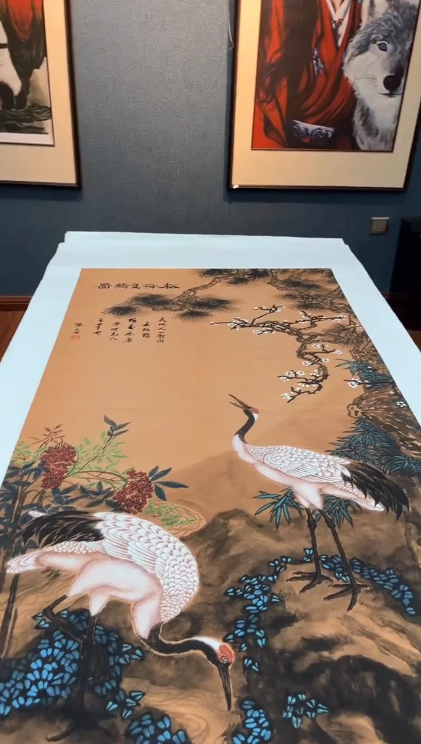 国画九霄甄选国画作品65