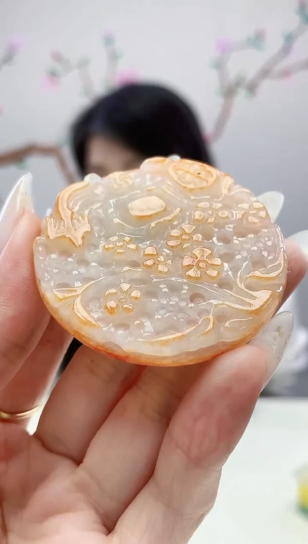定制翡翠未镶嵌026ee-毛货挂件13