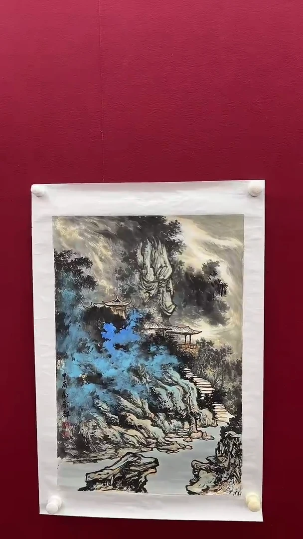 国画吕老师绘画作品