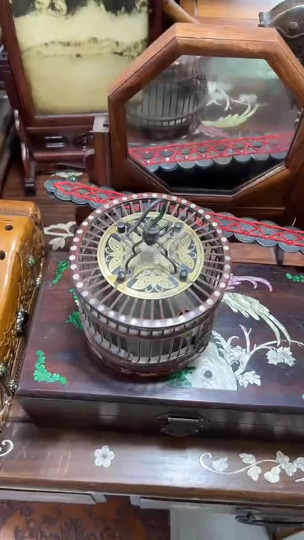 木忆沐铜茶具茶架1