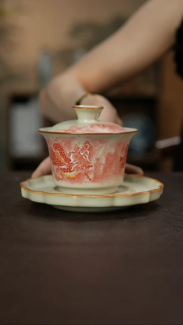 杯景德柴烧手作多人瑕疵