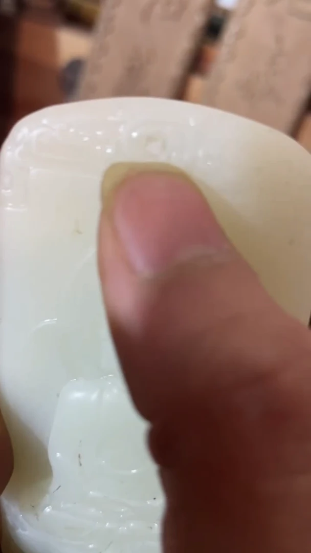 木1个白色牌牌摆件