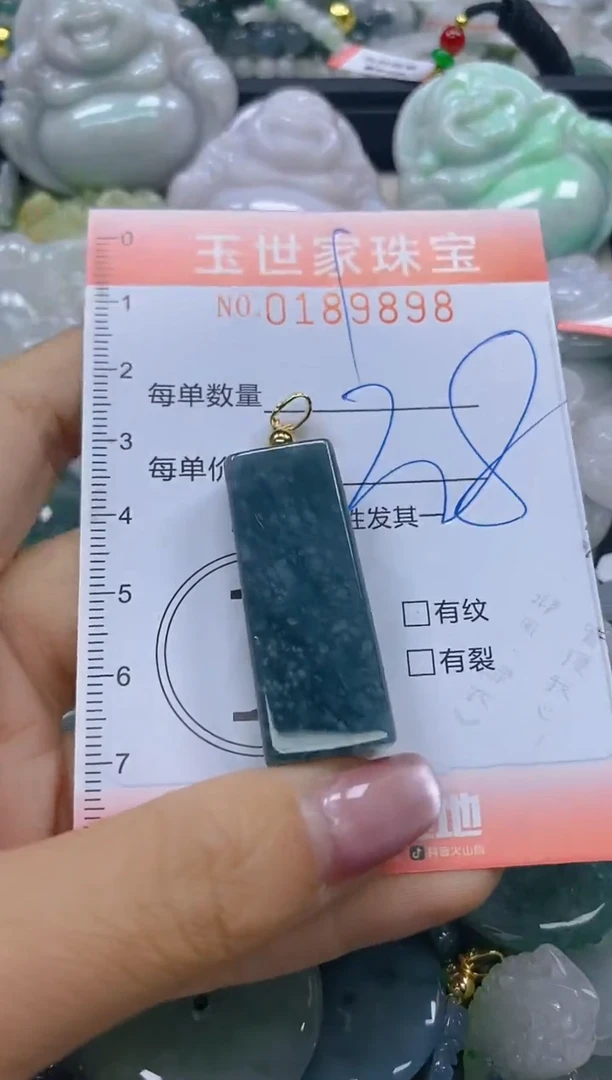 【闪购商品】翡翠颈饰未镶嵌闪购0189898