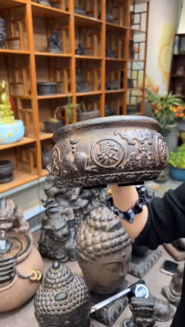 陶土【火山泥】聚宝盆