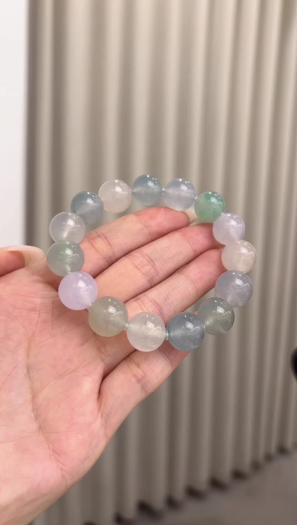 未镶嵌手串翡翠多宝手串多人不退不换