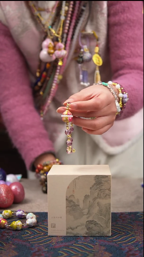 带礼盒玖澄文创漆艺葫芦国风配饰葫芦系列