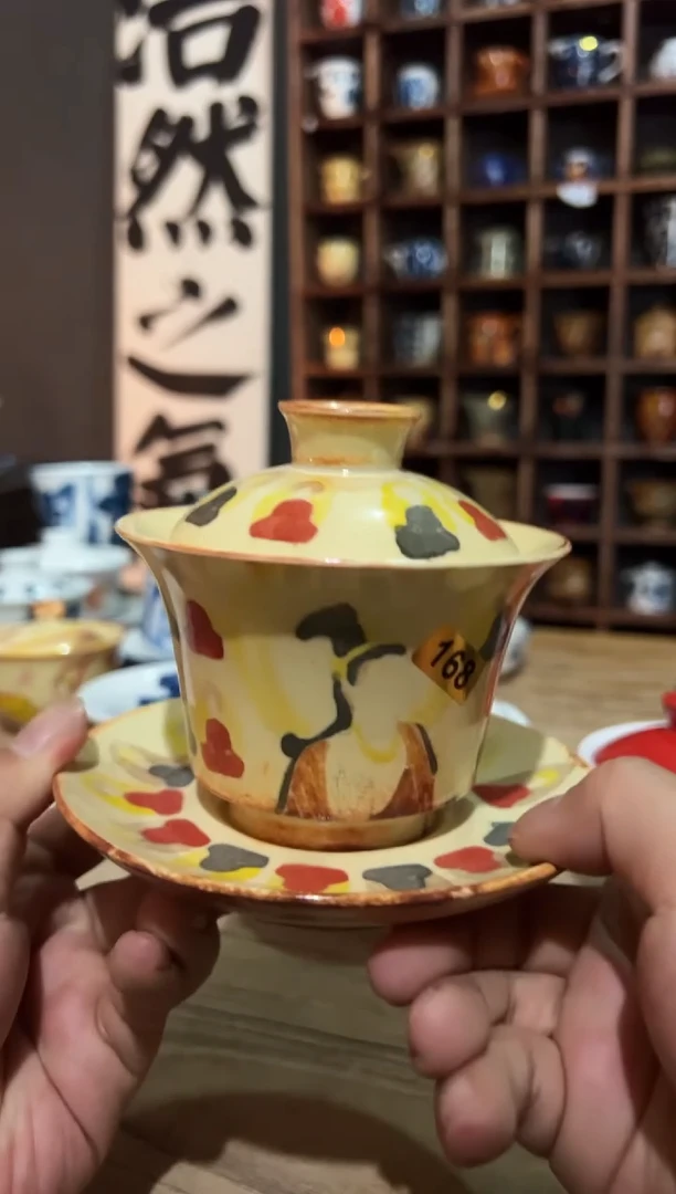 【闪购商品】观云听雨原创手绘茶具