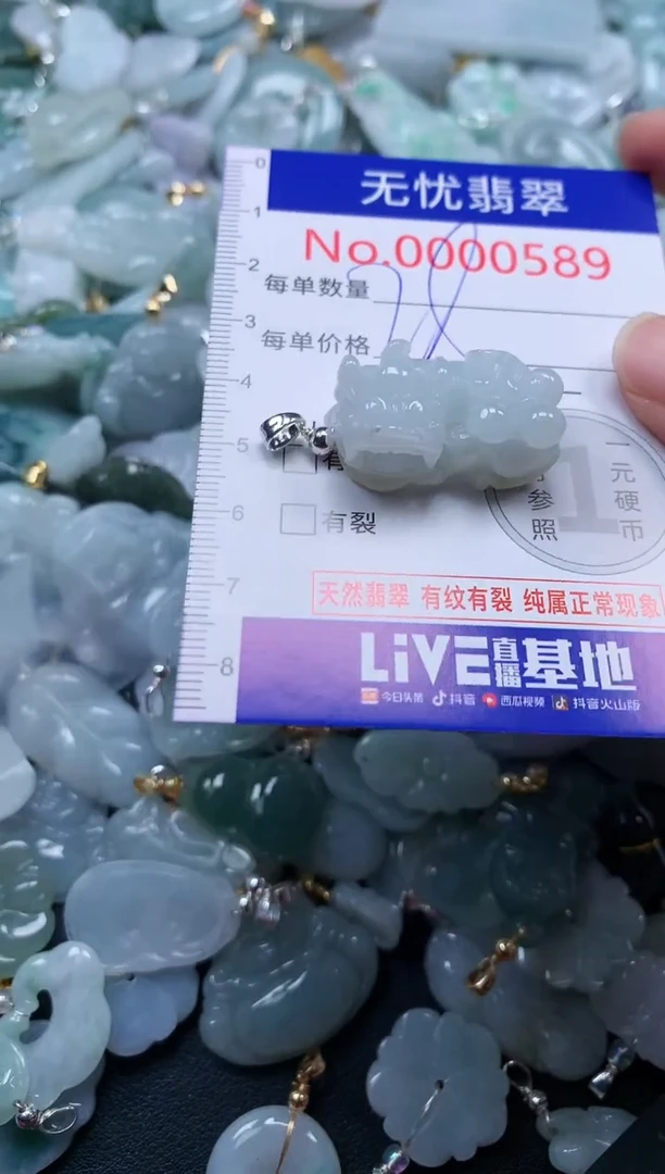 颈饰未镶嵌翡翠589