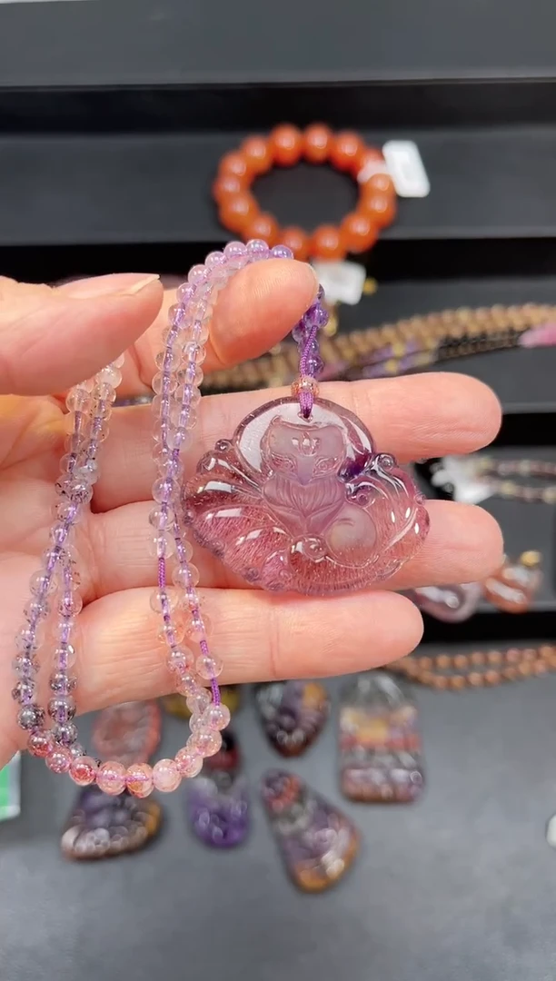 未镶嵌颈饰水晶【百晶灵儿】定制款