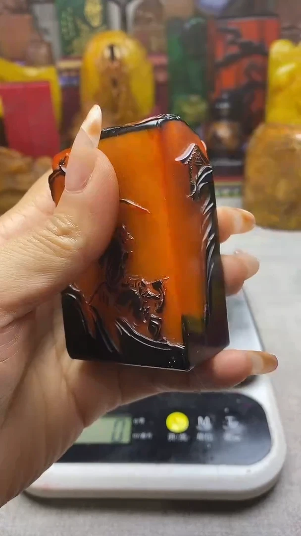 寿山石印石纯天然篆刻石料