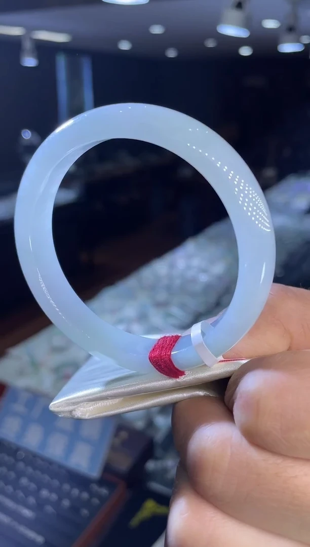 未镶嵌手镯翡翠正圈55-56