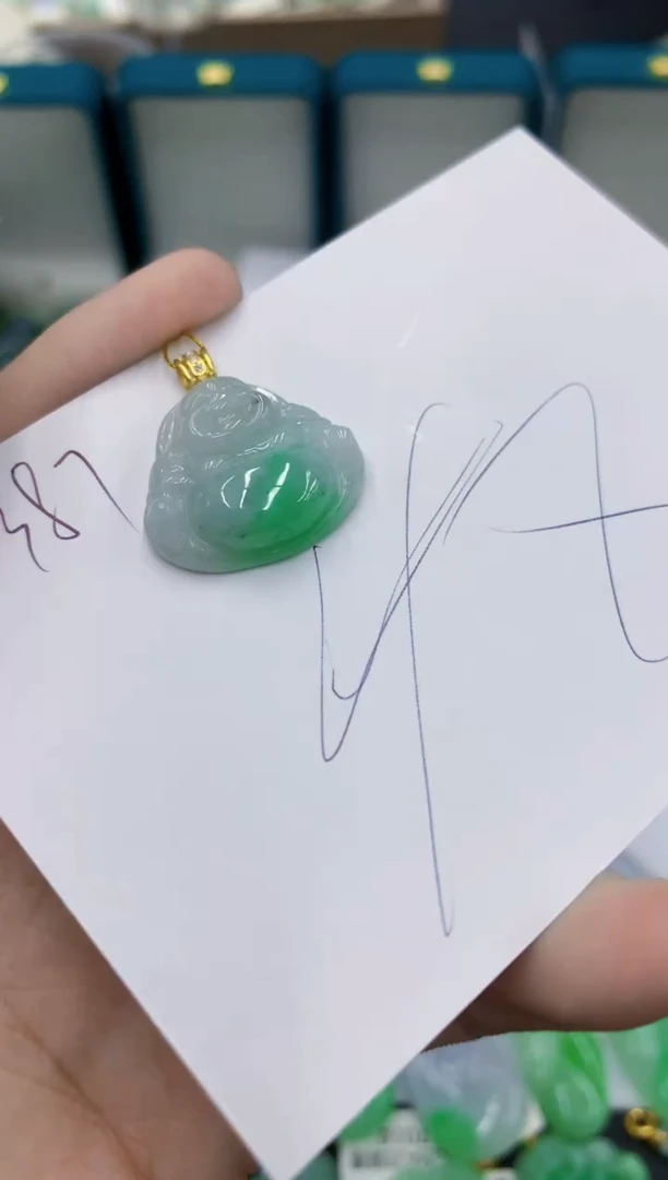 翡翠未镶嵌颈饰111111