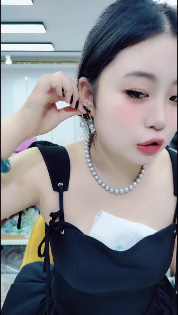 淡水珍珠合金颈饰2531耳坠