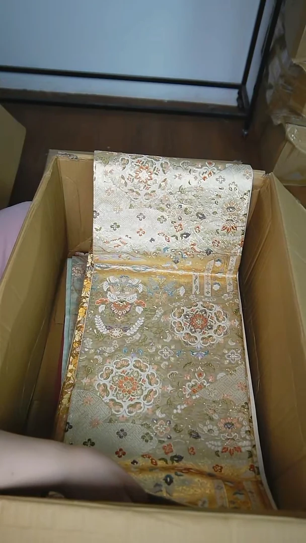 织绣37 六通佐贺锦宝象花