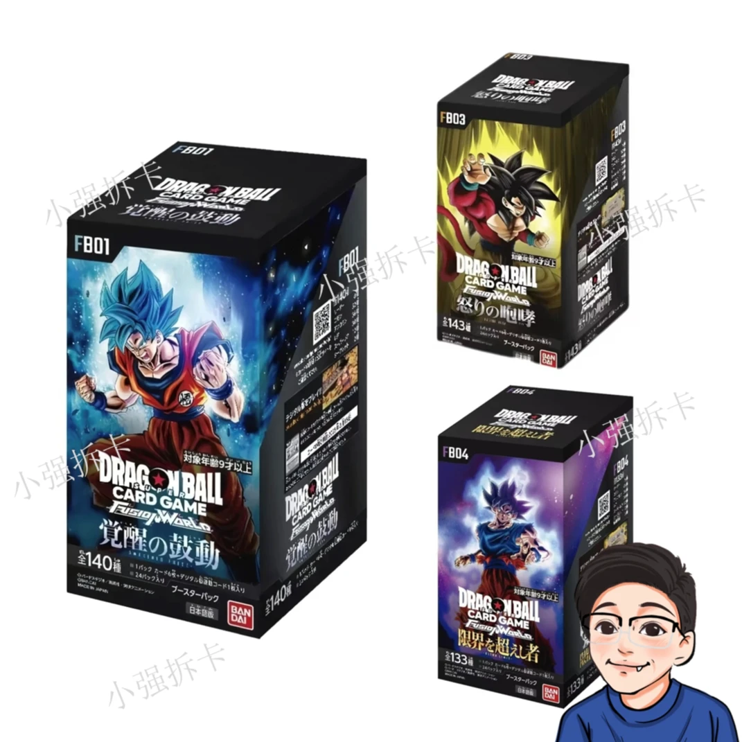 TCG日版龙珠FB01、FB03、FB04-收藏卡牌（默认代拆）