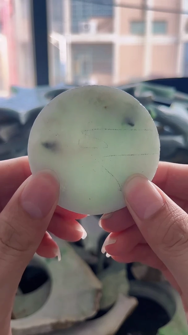 裸石翡翠 缅甸翡翠A货陈1791