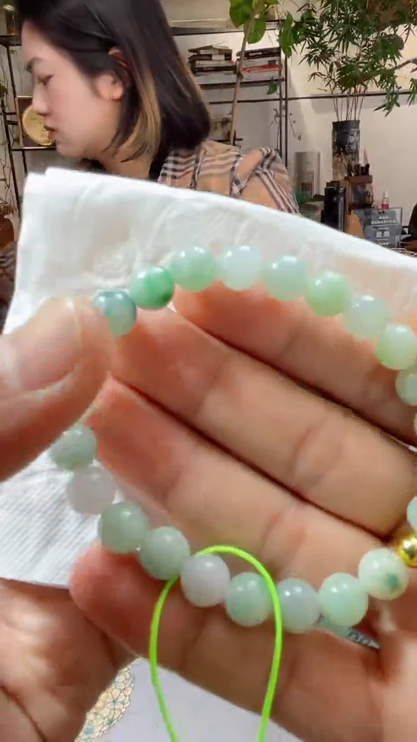 未镶嵌手链翡翠手串