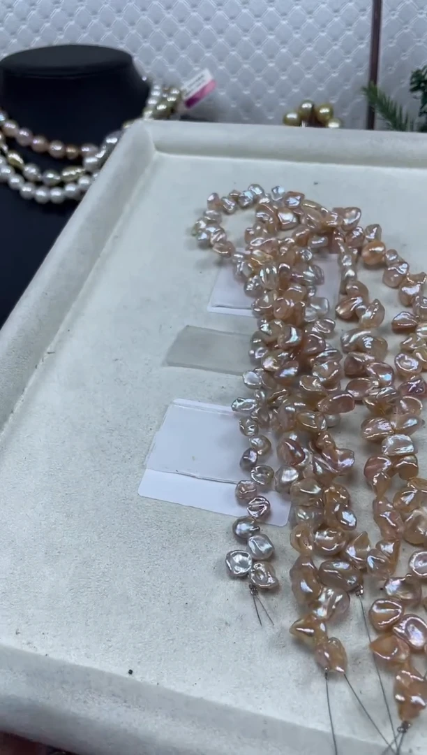 【闪购商品】淡水珍珠项链未镶嵌【纯恬珍珠】（多样性发货发一）