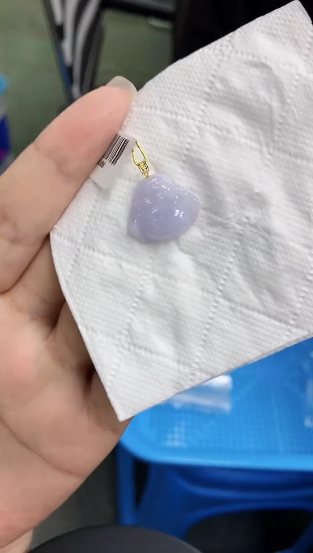 颈饰18K金镶嵌翡翠 11111111111