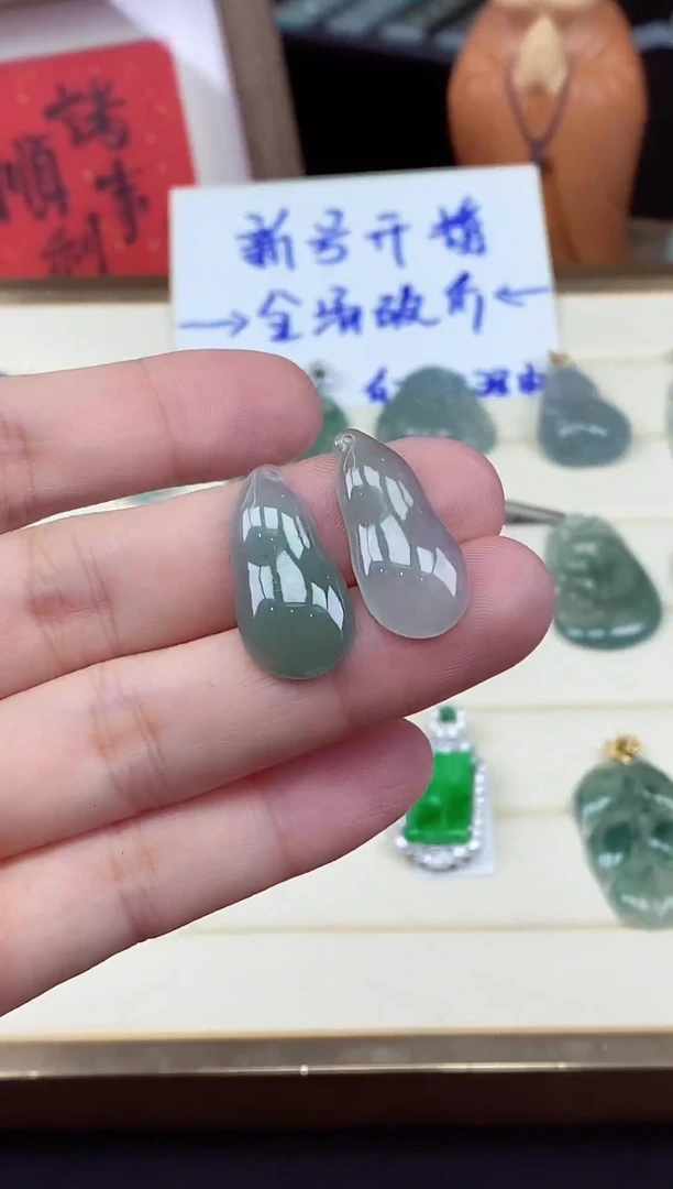 吊坠(不含链)未镶嵌翡翠葫芦@@CMT1910