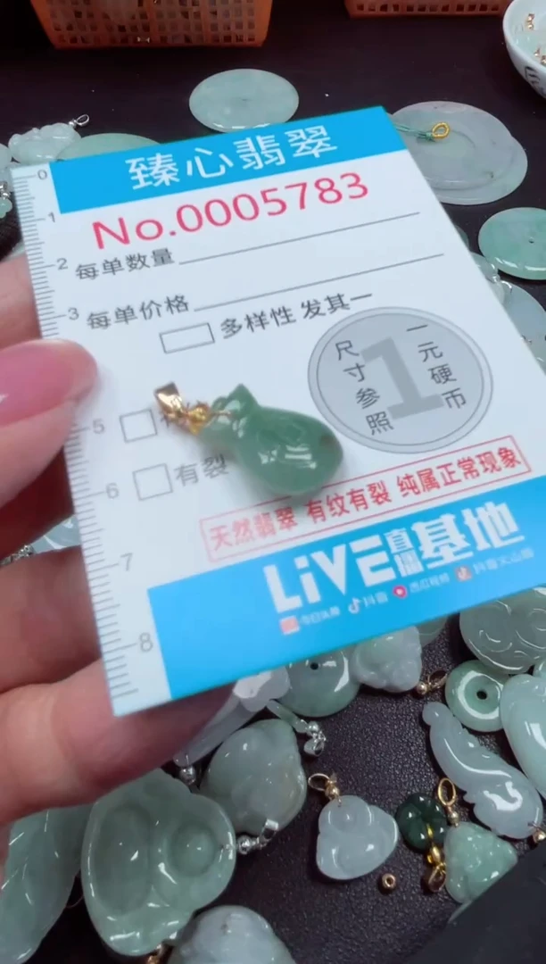 颈饰未镶嵌翡翠5783