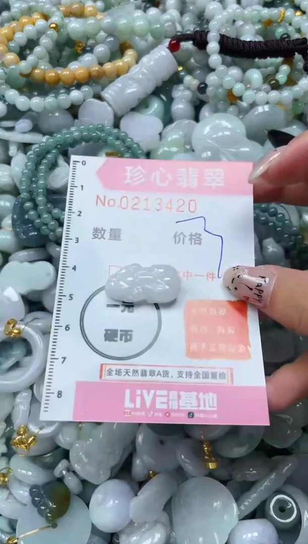 翡翠未镶嵌颈饰闪购0213420