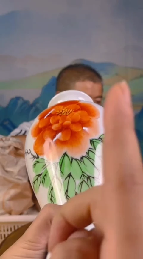 摆件景德镇陶瓷青花摆件49