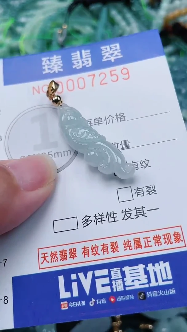 颈饰未镶嵌翡翠.0007259