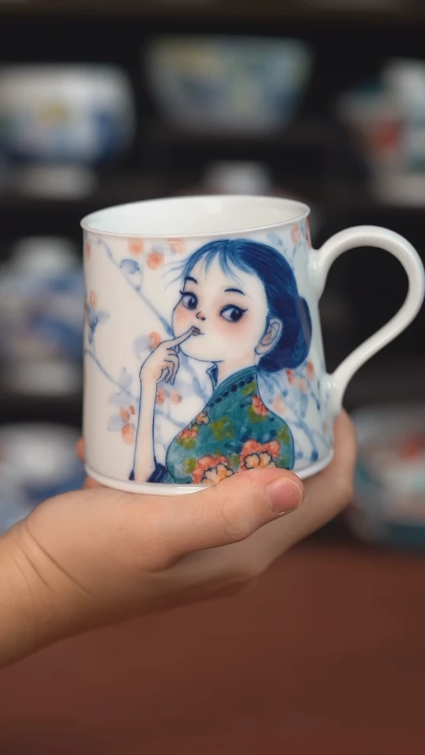 老师作品墨渊马克杯（微瑕福利 ）