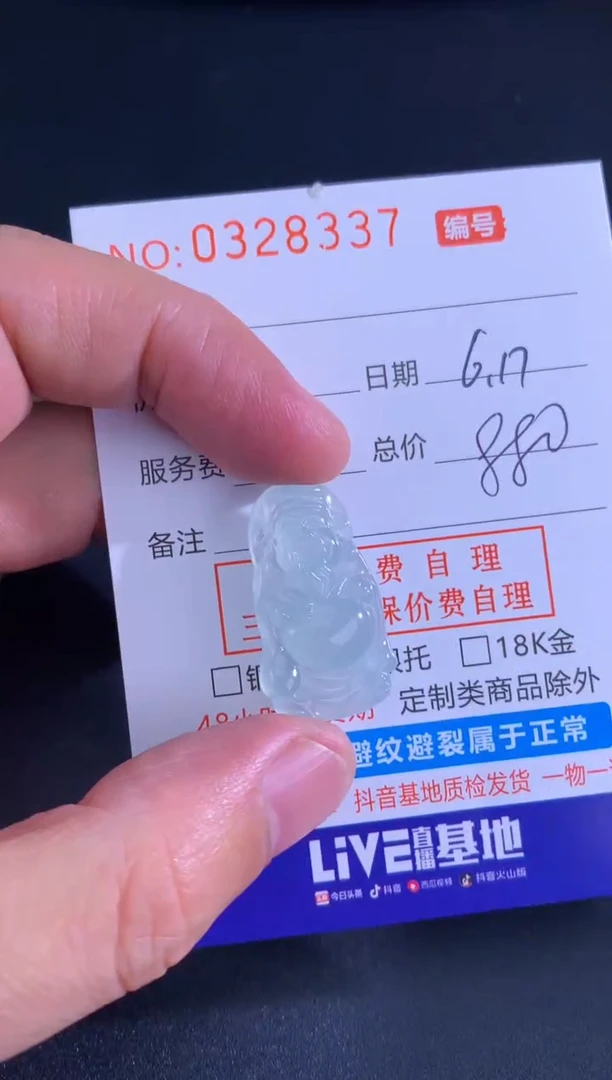 翡翠未镶嵌颈饰天然A货翡翠