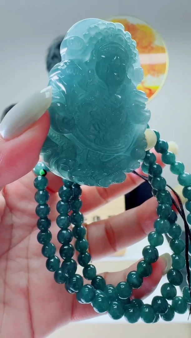 翡翠未镶嵌颈饰多样性随机发其一