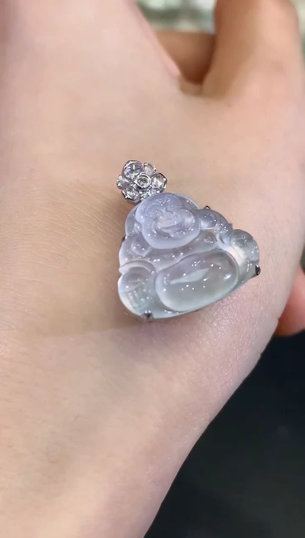 18K金镶嵌戒指翡翠B121