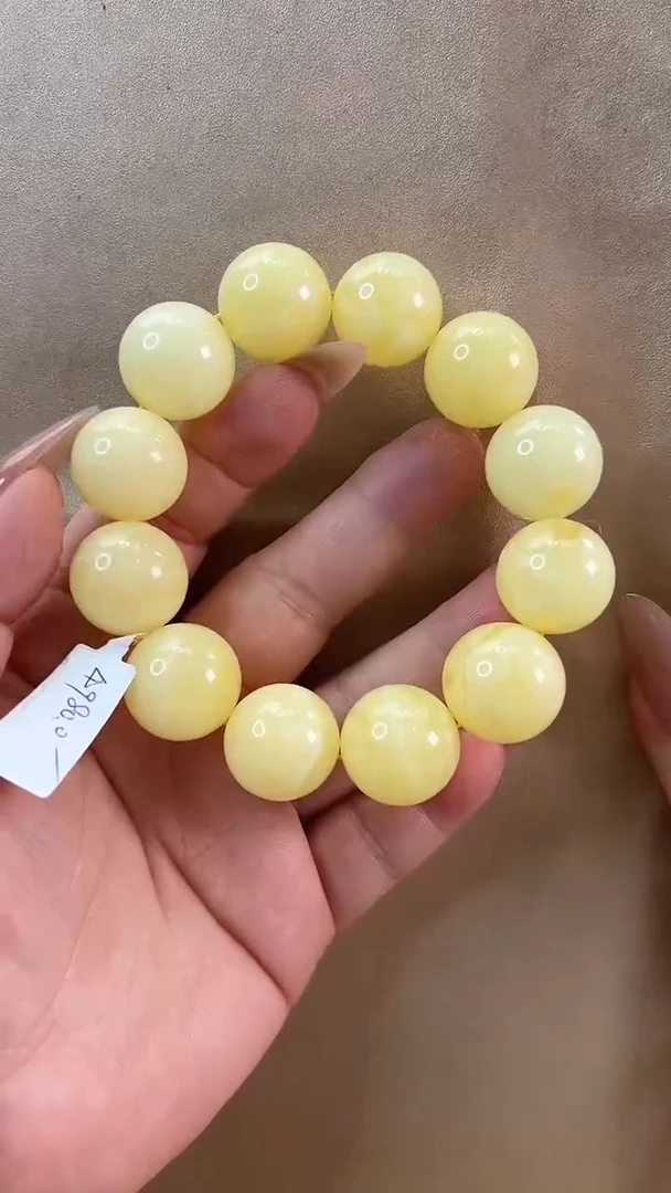 【闪购商品】琥珀手串未镶嵌手串