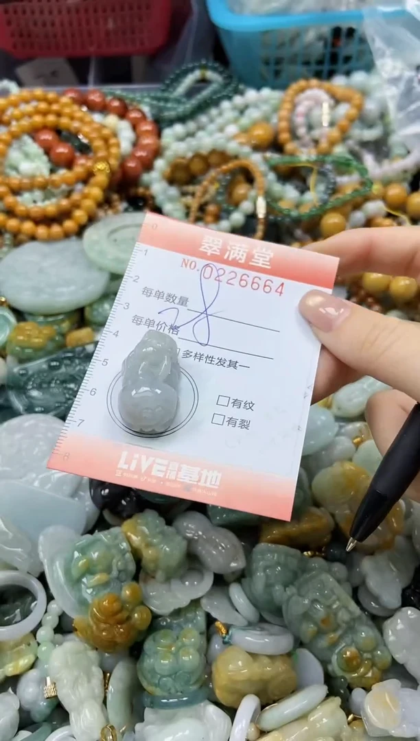 颈饰未镶嵌翡翠闪购0226664