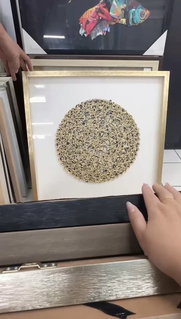 竖款168美术馆 装饰画60*60