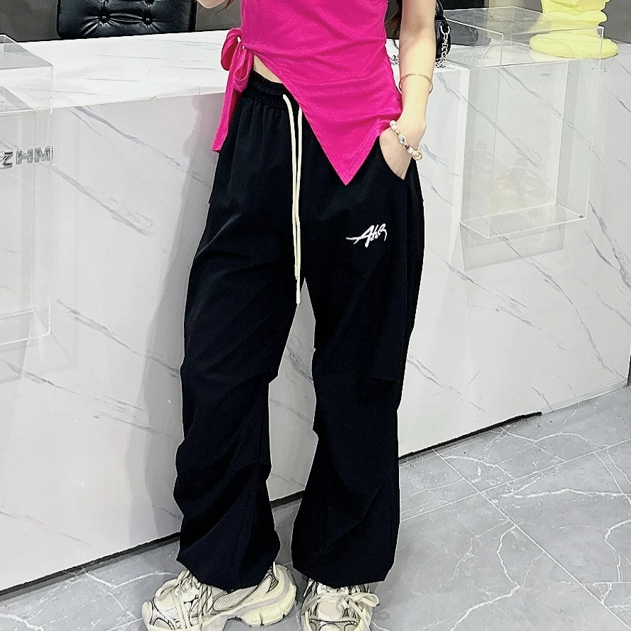 （2）2603爆款字母印花速干裤