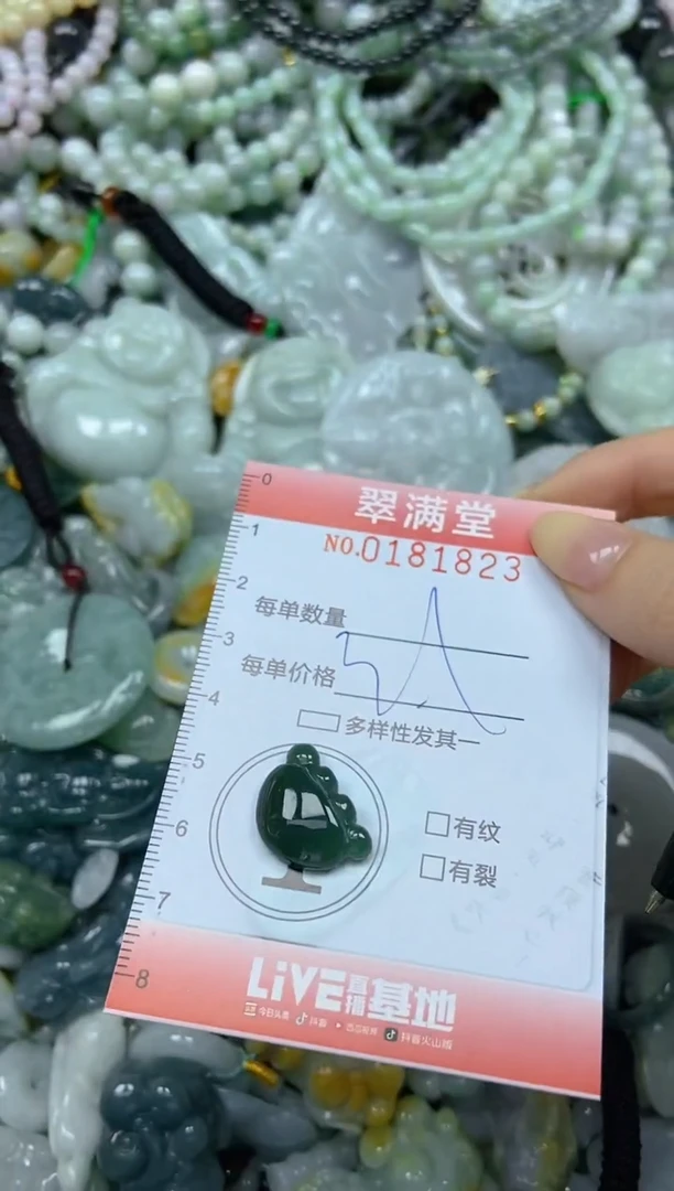 颈饰未镶嵌翡翠闪购0181823
