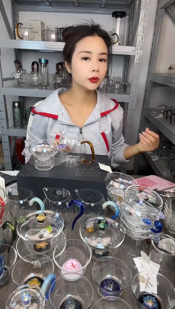 禾器 奉珠茶漏 浅紫色 孤品