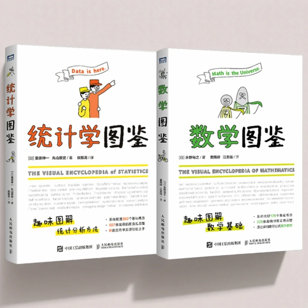 统计学图鉴+数学图鉴 多SKU
