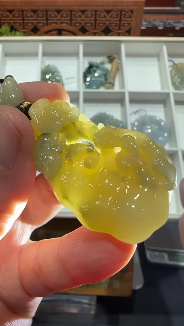 未镶嵌挂件翡翠A货翡翠多样性孤品