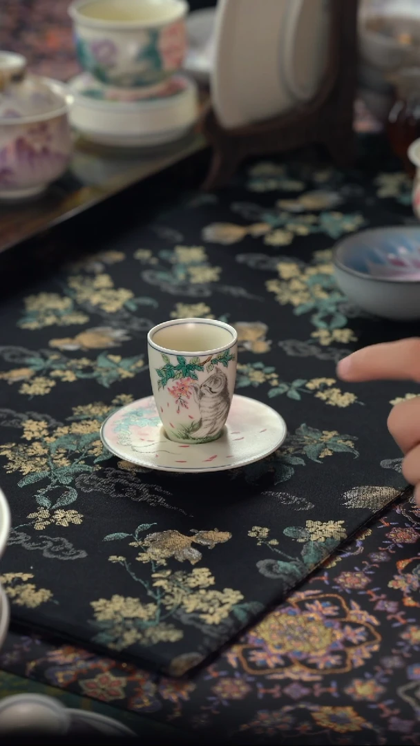 英姐好物分享@@猫咪套杯