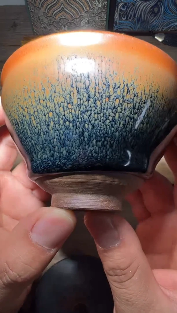 茶盏老表精选柴烧317