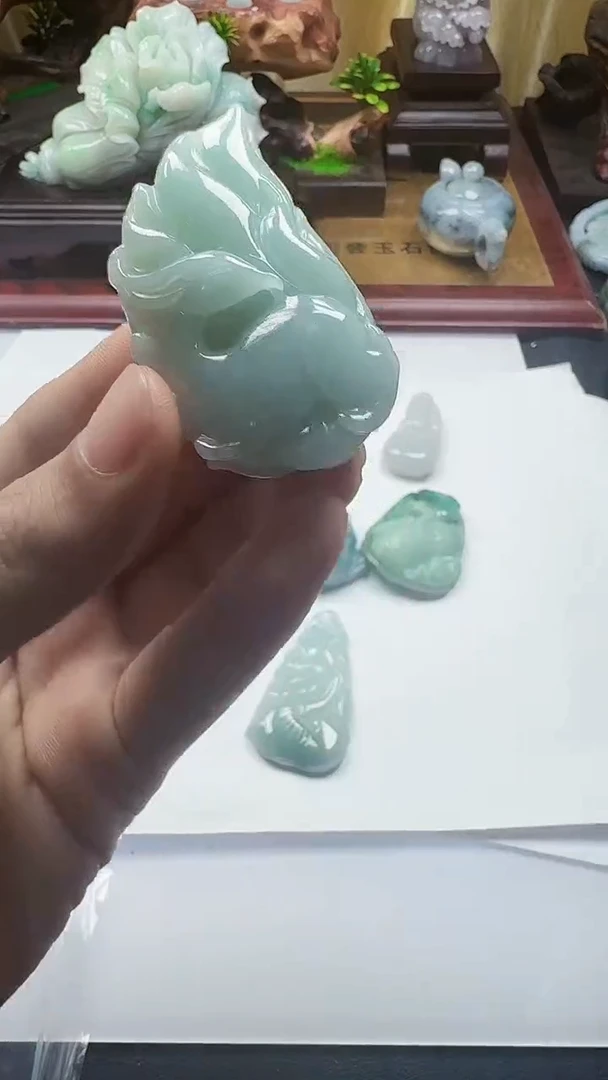 吊坠(不含链)未镶嵌翡翠1