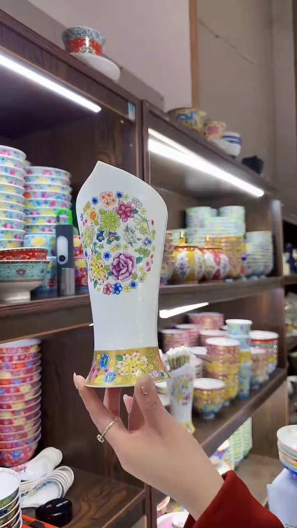 【闪购商品】瓷片 筷子桶一个景德镇陶瓷