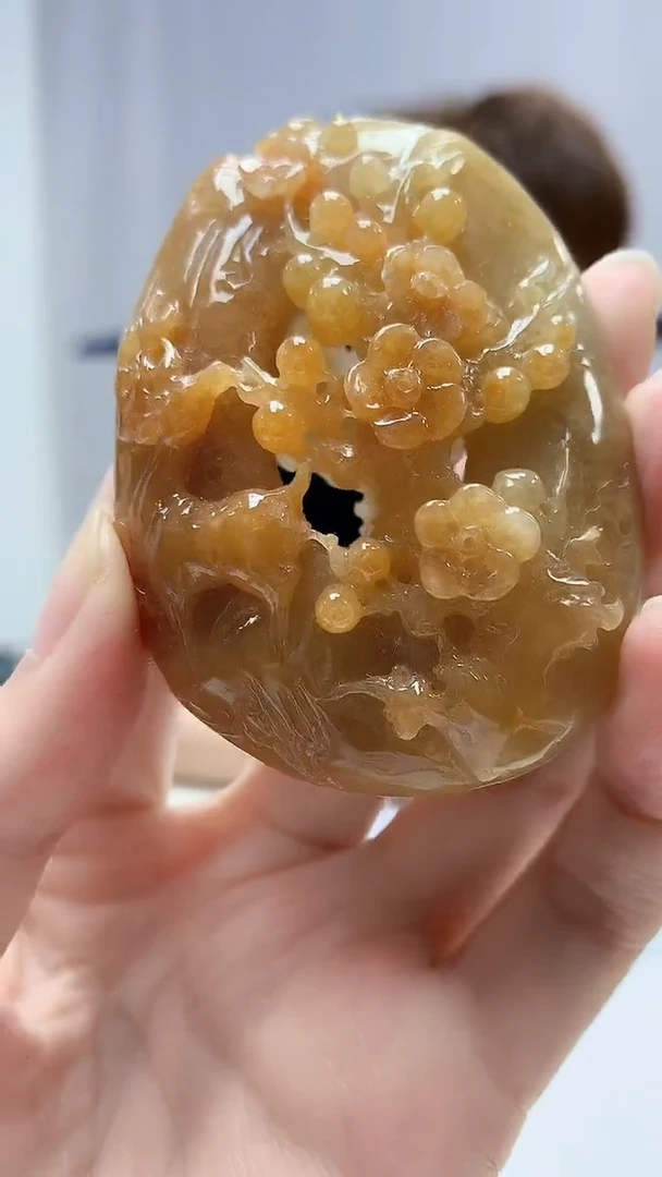 定制翡翠未镶嵌秋***.4868zm-毛货挂件