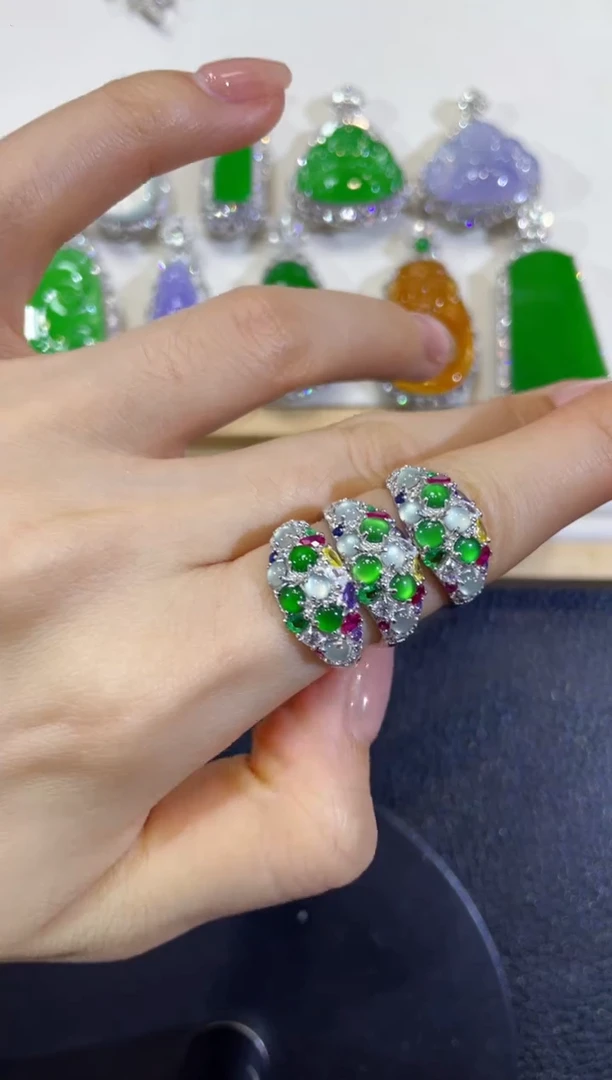 颈饰未镶嵌翡翠多人多样性发货1件6