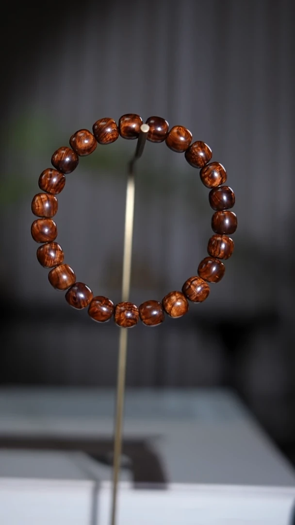 手串/手链黄花梨/降香黄檀无胶无蜡海南黄花梨沉水老料9*9.5