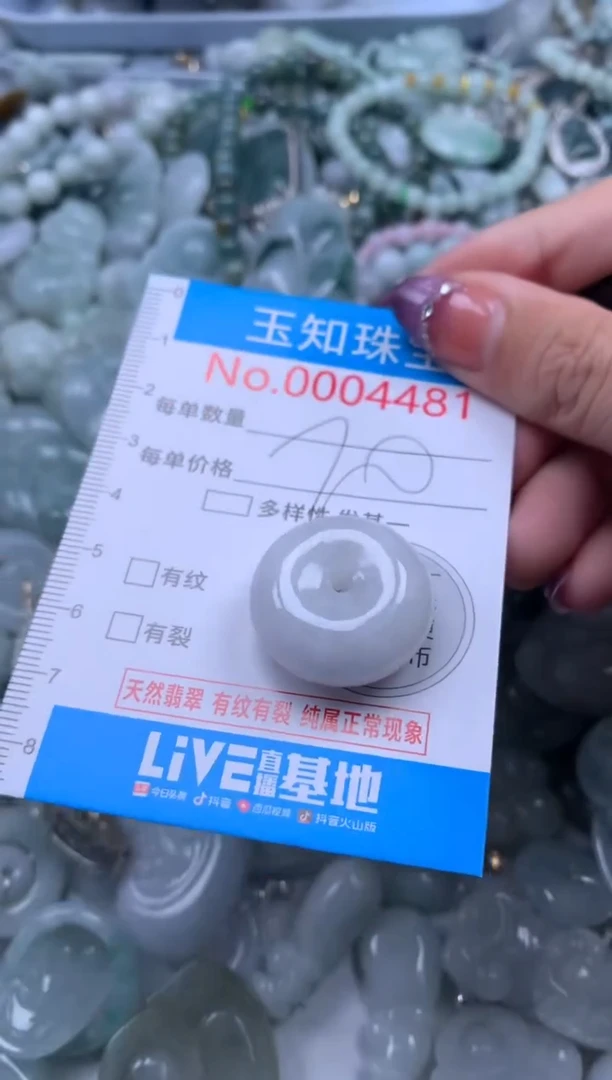翡翠未镶嵌吊坠(不含链)4481